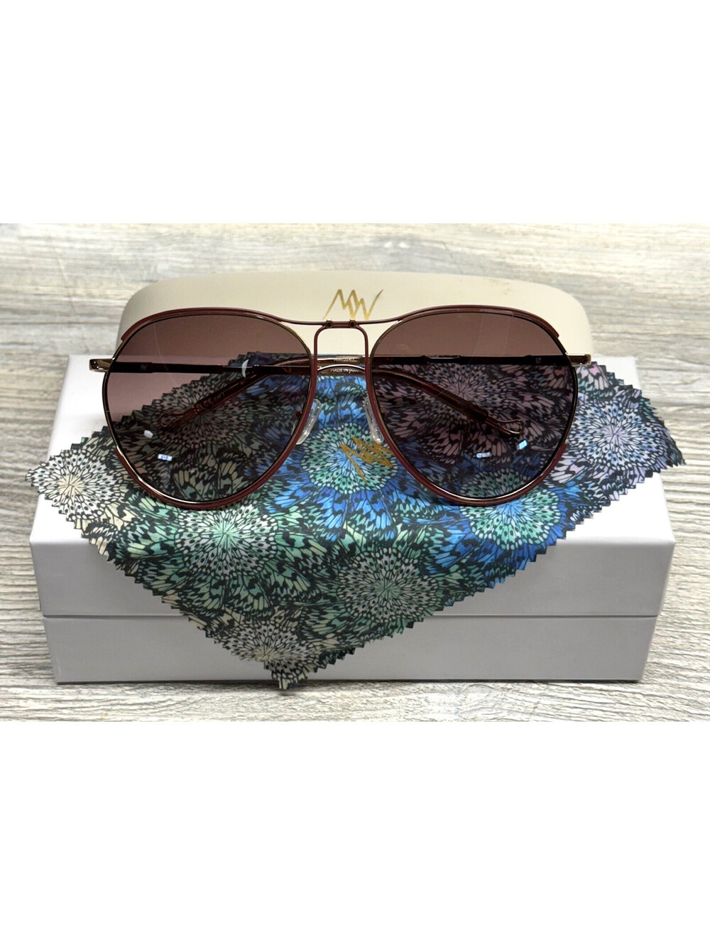 Matthew Williamson x Linda Farrow Sunglasses – Model MW/254/1 64-17-140 Aviator